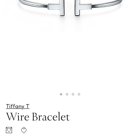 Tiffany & Co T wire White Gold bracelet - Picture 7 of 7